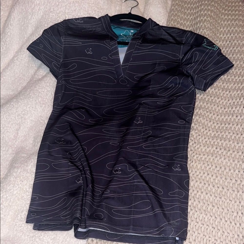 Stylish Black Patterned Women’s Shirt